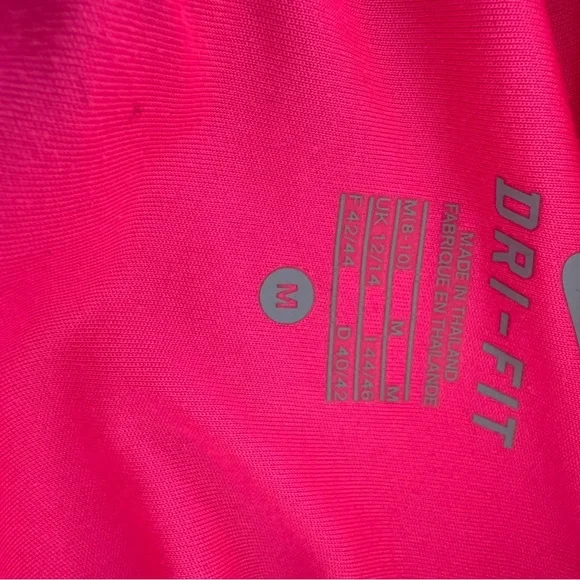 Nike Women's Vibrant Pink Long Sleeve Tee - Picture 5 of 6